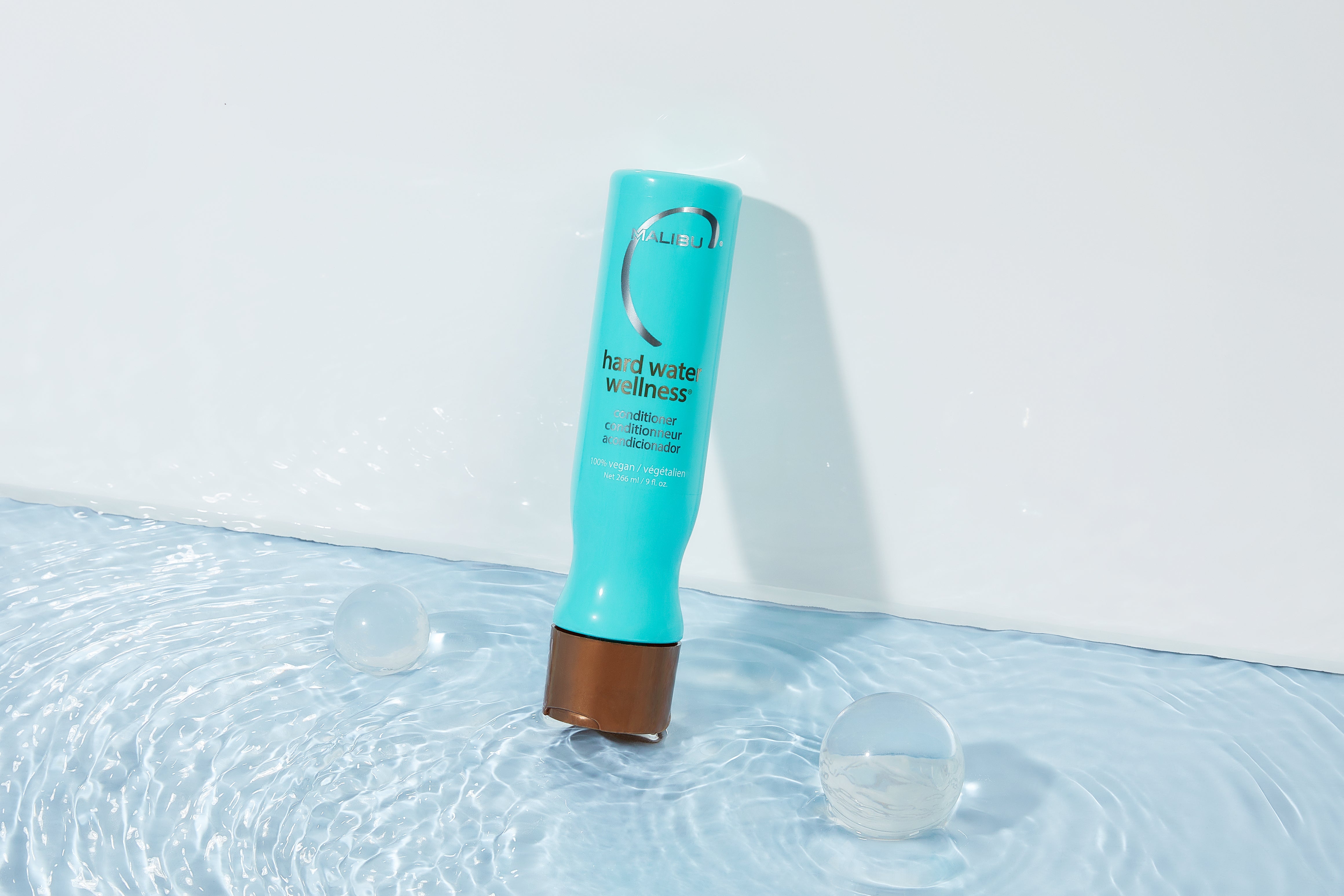 Malibu C conditioners for hydration, colour care and hard water hair
