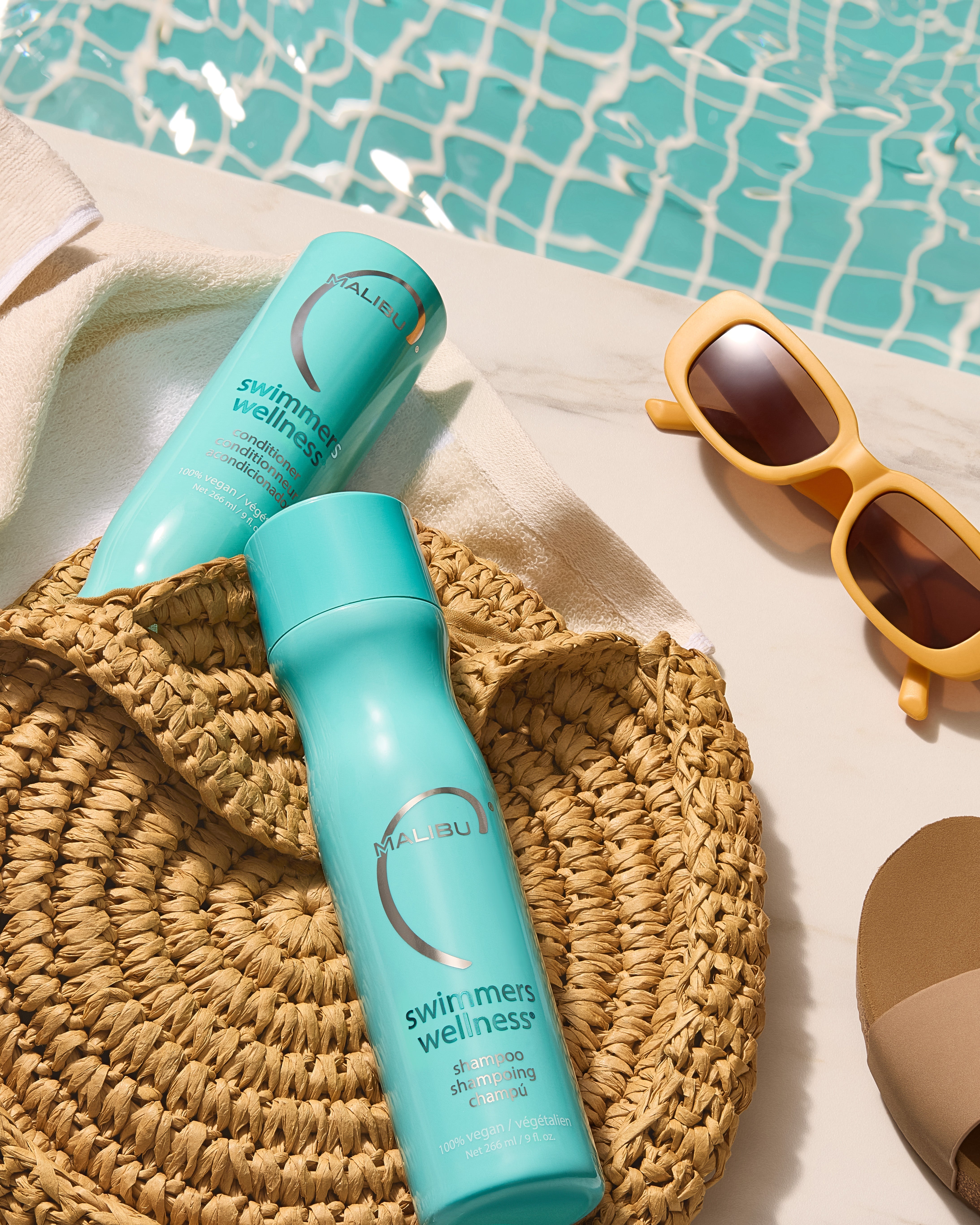 Malibu C swimmers hair products for chlorine removal