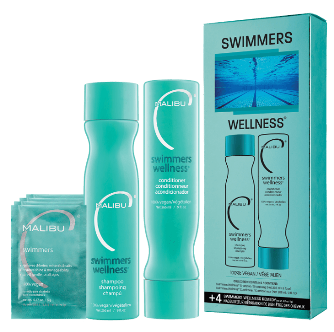 Malibu C Swimmers Wellness Collection complete product set